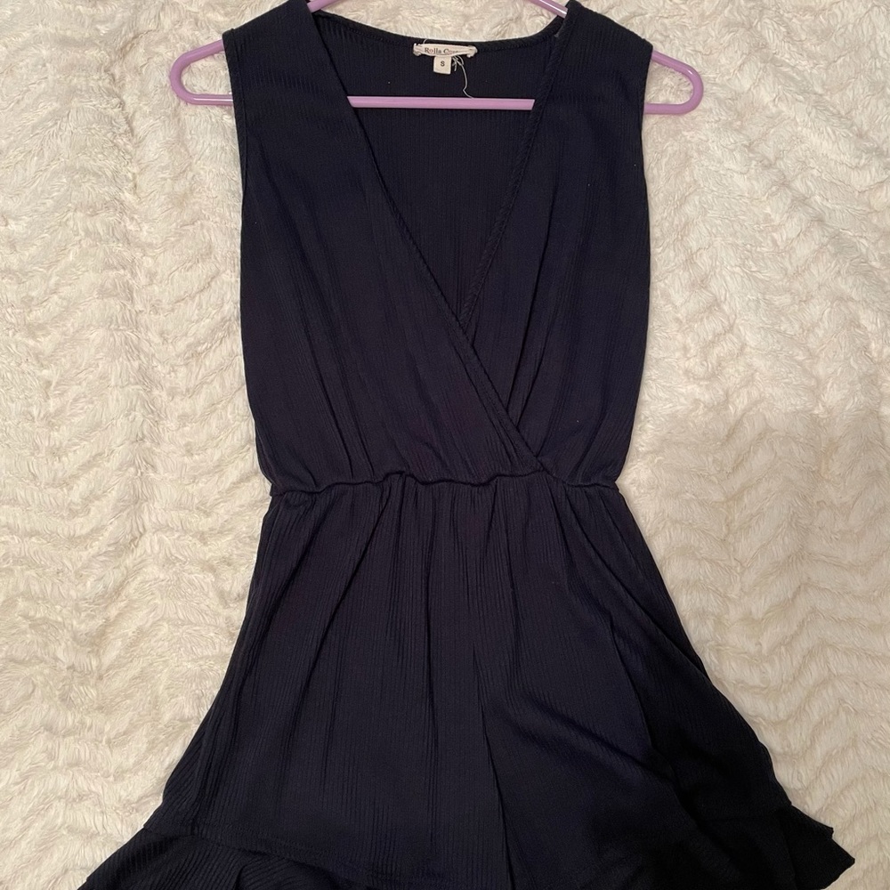 Blue romper